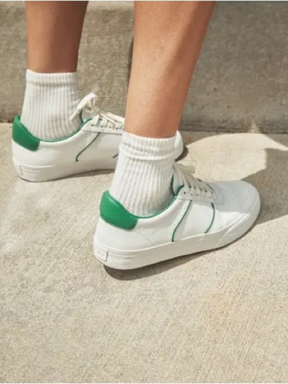 Reformation Harlow Leather Tennis Shoe